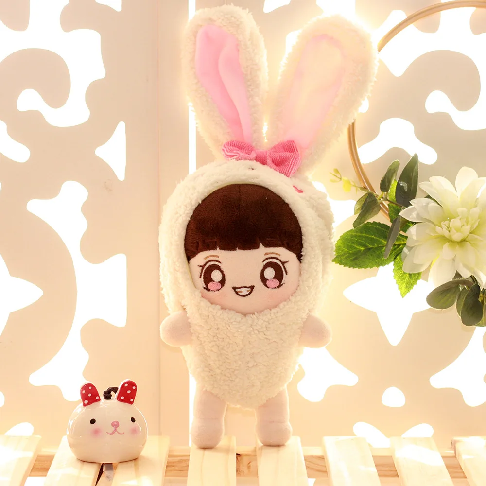 [MYKPOP] Одежда и аксессуары для кукол Пижамный свитер с капюшоном 20 см/15 см (без