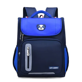 

New Boy Kids Waterproof Children School Bags Orthopedic Girls grade 1-6 Book Backpack Cartoon Animal School Bags Kids Primary