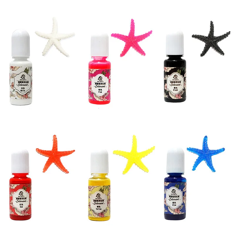 10x Handmade Jewelry Oily Dye Color DIY Crystal Epoxy Coloring Pigment Agent