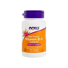 Витамин D Now, Высокоактивный Vitamin D3 2000ME, 120 гел. капс., 120 порций Витамин D Now, Высокоактивный Vitamin D3 2000ME, 120 гел. капс., 120 порций