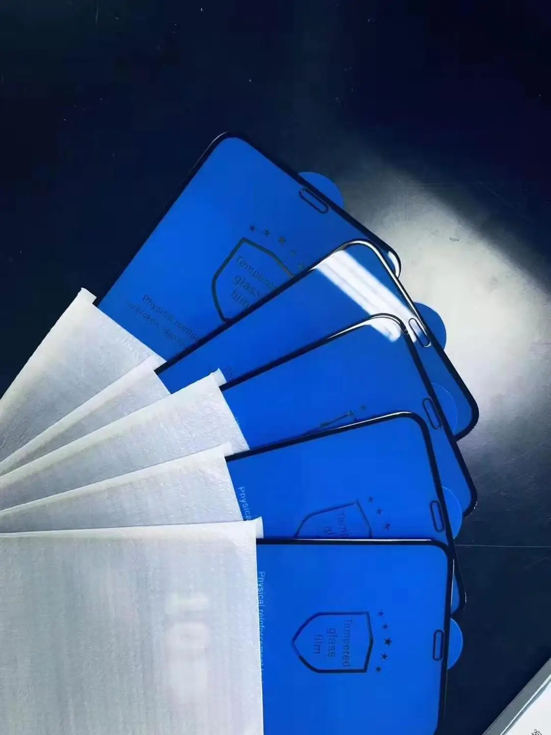 200pcs For IPHONE 12 Pro Max/11 Pro MAX/XS/XR Full Cover 10D Tempered Glass For IPHONE 7/6s/8 Plus Curved Edge Screen Protector