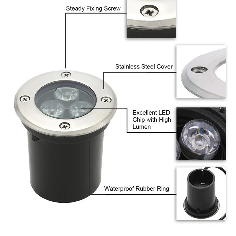 800 LED Undergound Lamp