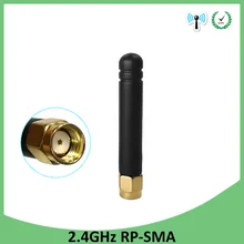 2,4 ГГц WiFi антенна 2dBi антенна RP-SMA разъем 2,4 ГГц антенна wi fi антенна для карты PCI USB беспроводной маршрутизатор Wifi усилитель
