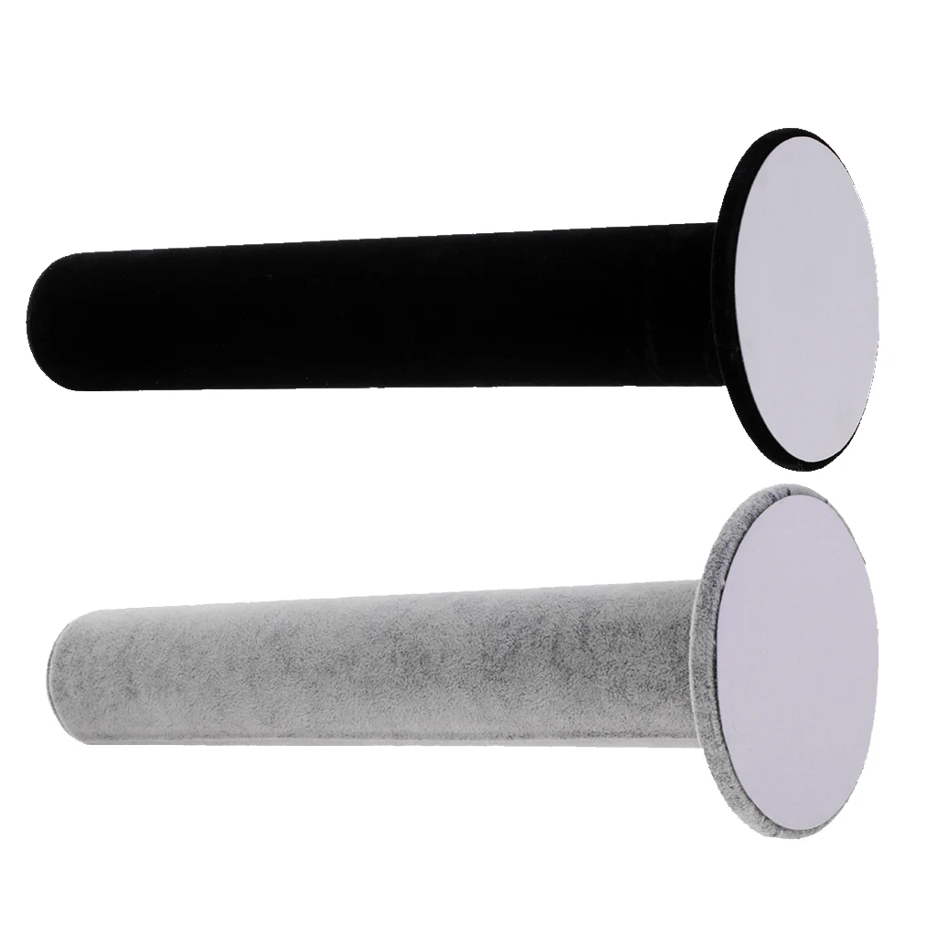 

Velvet Covered T-Bar Stand Holder for Bracelet Watch Hair Jewelry Display Holder