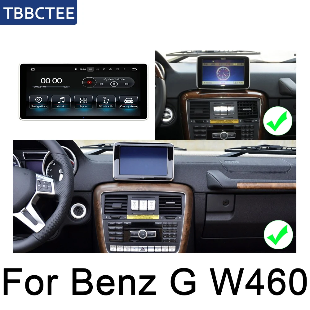 Android 7,0 автомобильный Радио GPS; Мультимедийный проигрыватель для Mercedes Benz G Class W460 2012~ NTG навигация 2G+ 16G HD экран WiFi BT