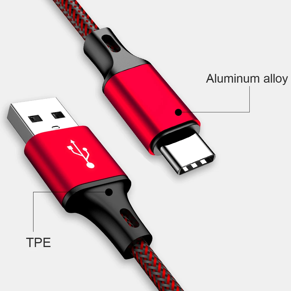 type c usb кабель usb type c провод для зарядки кабель usb type c шнур для зарядки телефона быстрая зарядка юсб кабель type c usb cable usb c кабель type c for Samsung S10 S9 S8 Plus Note9 Fast зарядки on Phone