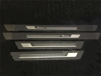 

Car styling For 2007-2018 Skoda Octavia High quality stainless steel Ultra-thin car Scuff Plate/door cover outside door sill