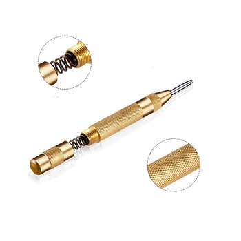 

6pcs HSS Steel Titanium Coated Step Drill Bit Hole Cutter High Speed Steel Double Cutting Blades Design with Aluminum Case