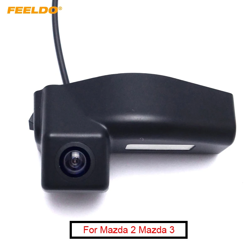 

FEELDO 1Set Waterproof Special Car Rear View Camera For Mazda 2 Mazda 3 Reverse Parking Camera #AM920