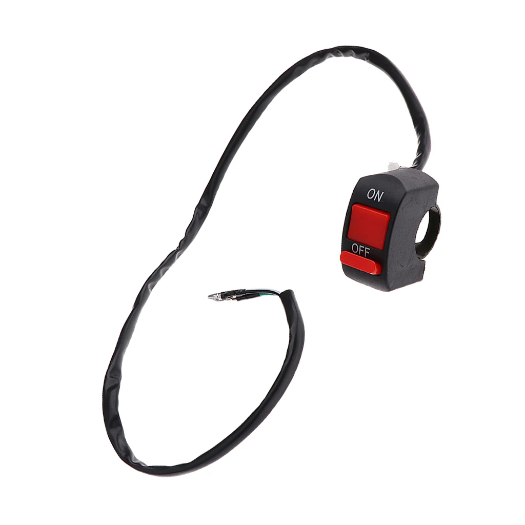 Universal Motorcycle Scooter Dirt Bike Kill ON-OFF Switch 7/8' Handlebar