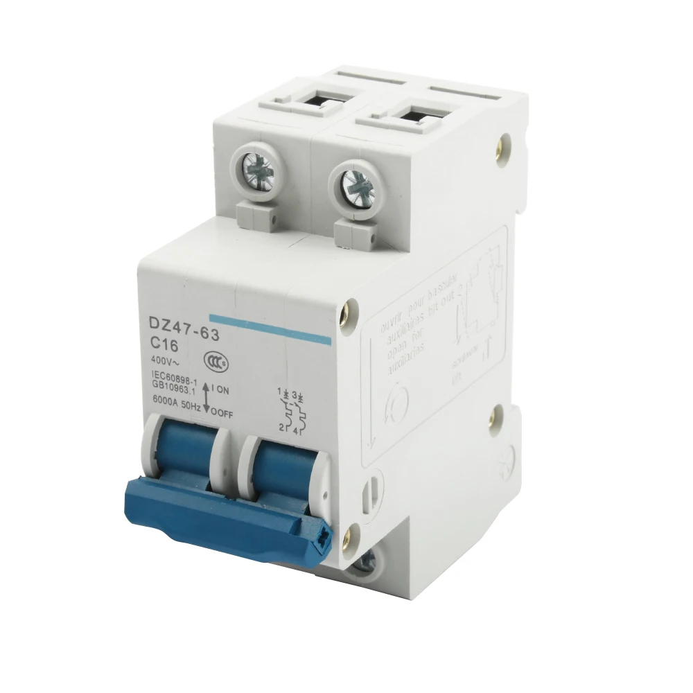 DZ30LE-32 1P+ N DZ47 2P DZ47LE-63 16A 63A AC 230 В или 400 в мини-выключатель MCB выключатель