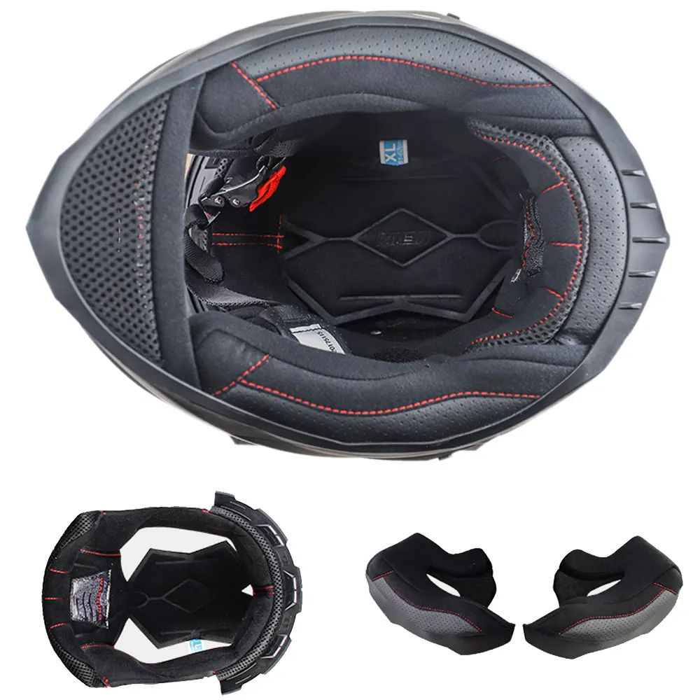 NENKI Motorcycle Helmet Men Full Face Helmet Moto Riding ABS Material Motocross Helmet Motorbike ECE Certification Casco Moto #