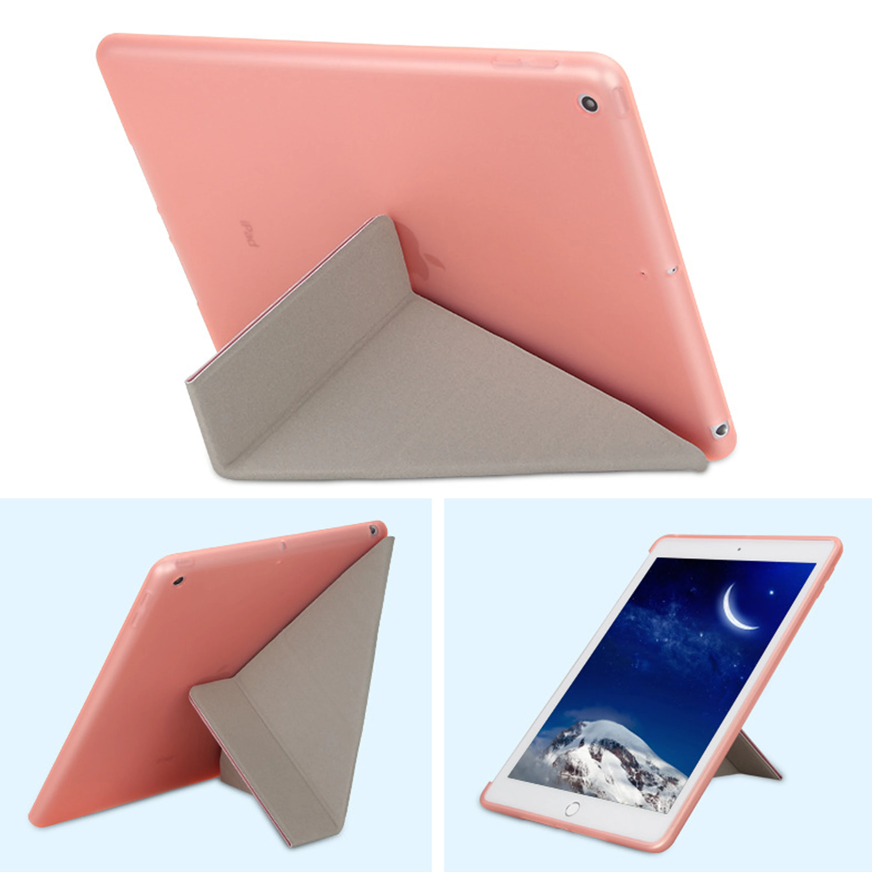 Для iPad 9 7 Чехол Air 1/2/3 10 5 ཆ/2 дюйма 2019 прозрачный мягкий чехол для 6 го поколения Mini