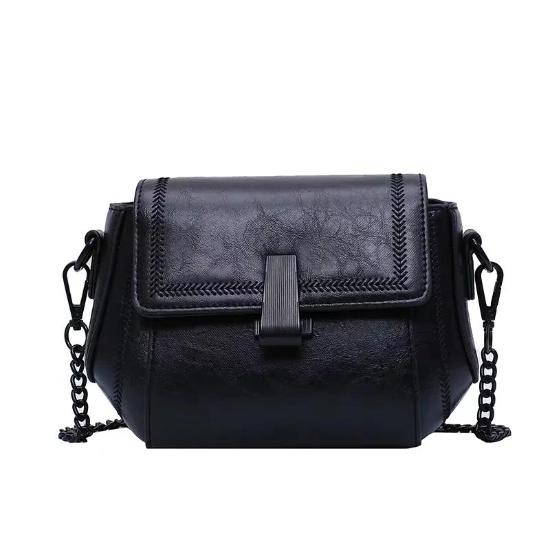 Female Fashionable small square bag Mini Portable Single-shoulder Bag PU Leather Phone Coin new trend Handbag Crossbody | Багаж и сумки