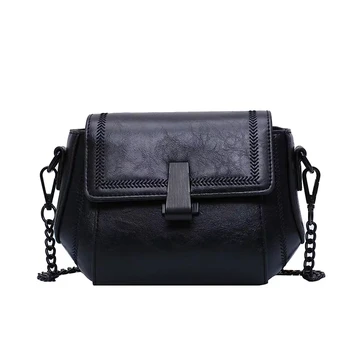 

Female Fashionable small square bag Mini Portable Single-shoulder Bag PU Leather Phone Coin Bag new trend Handbag Crossbody Bag