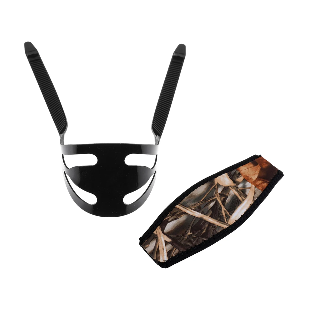 Underwater Scuba Diving Snorkel Mask Strap & Neoprene Padded Cover Combo Set
