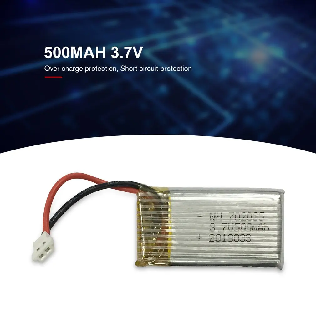 3,7 V 500mah липо батарея замена перезаряжаемые батареи для S19 FPV RC Дрон запасные части Аксессуары