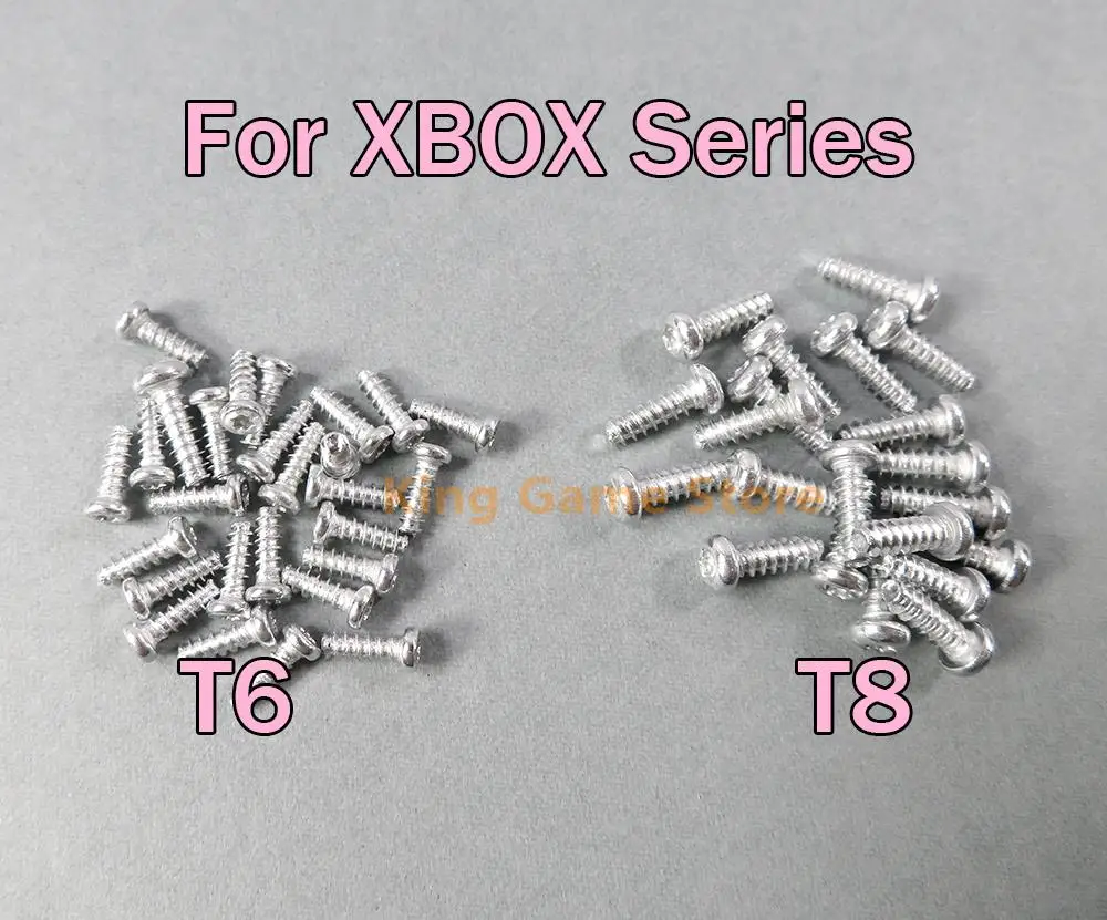 20pcslotT6T8ScrewsForXboxSeriesTorxSecurityReplaceSilver