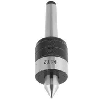 

Mt2 Live Center Morse Taper Triple Bearing Precise Rotary Live Revolving Milling Center Taper Metal Work Lathe Tool for High S