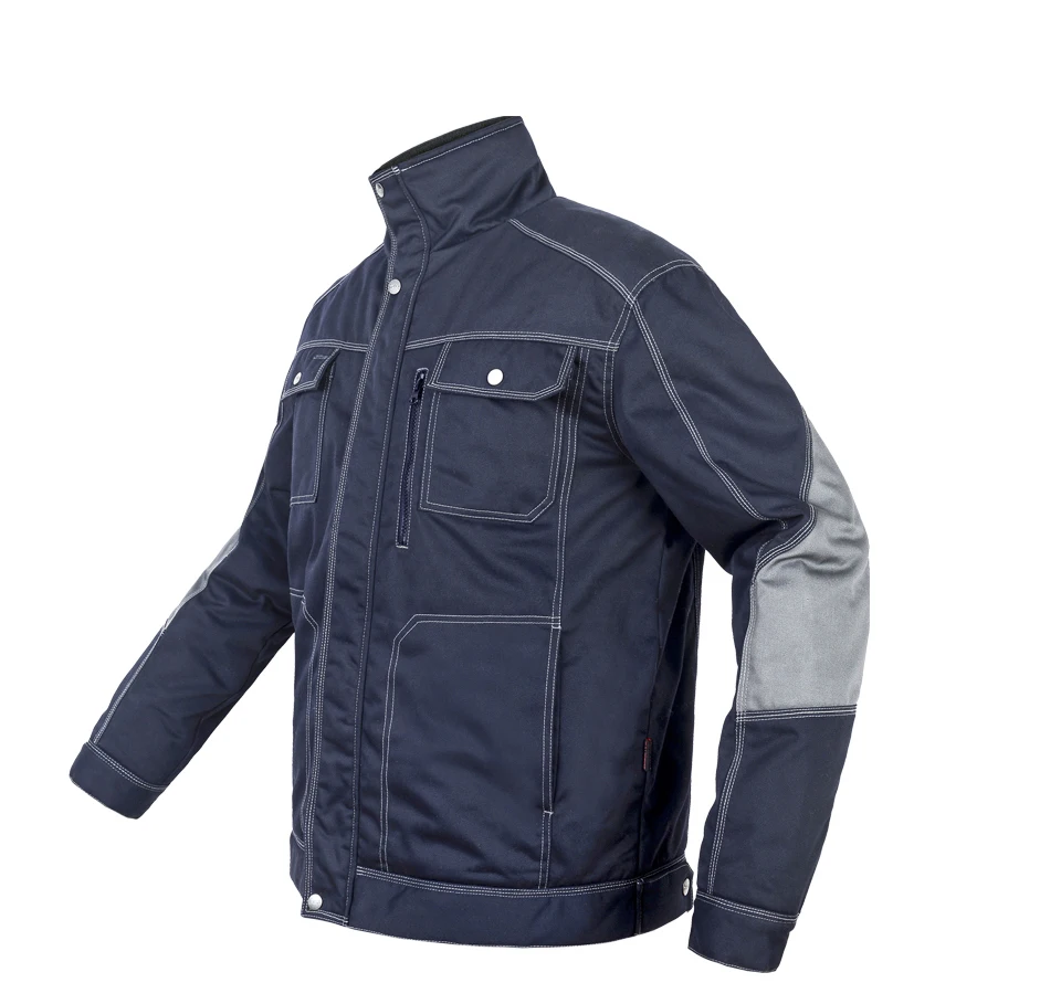 B217workwear утепленная мужская зимняя куртка Рабочая одежда с несколькими карманами ветрозащитная теплая плюс куртка механическое строительство зимнее пальто