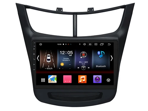 Sale OTOJETA Android 9.0 2.5D Screen Car Radio Player For Chevrolet AVEO 2016 bluetooth Multimedia Stereo GPS Navi tape recorder 4