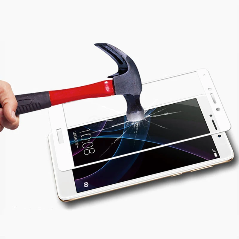4D изогнутое Защитное стекло для Huawei Honor 6X закаленное с полным покрытием защитная