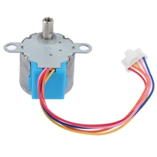 24BYJ48 DC 12V CNC Motor reducir punto de apoyo Motor de pasos de Motor paso a paso 5 líneas de Cable 4 fase paso a paso Motor por ULN2003 Chip