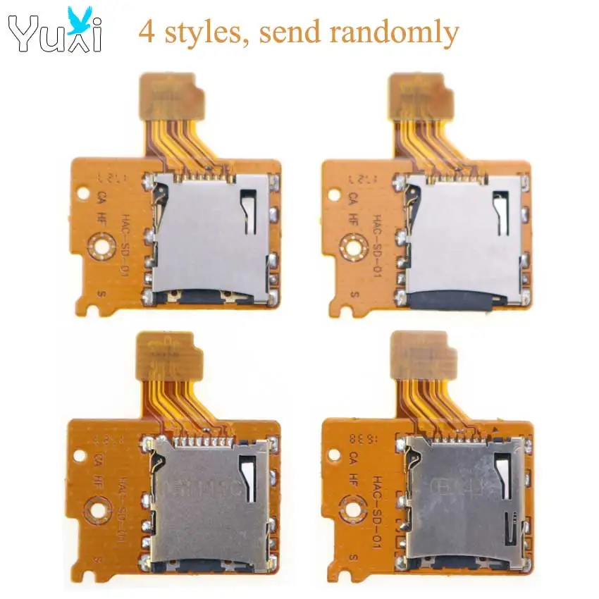Yuxi 1Pc Micro-Sd Tf Card Slot Socket Board Sostituzione Per Nintend Switch Ns Console Di Gioco Card Reader Holder Socket