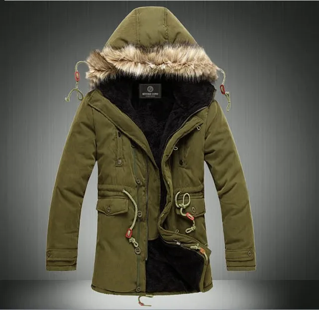 

Autumn New Style Autumn And Winter Coat Thick Warm Coat Plus-sized New Style MEN'S Cotton-padded Coat Hooded