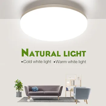 

LED ceiling lights for room 18W 24W 36W 48W Cold Warm White Natural light LED fixtures ceiling lamps for living room lighting