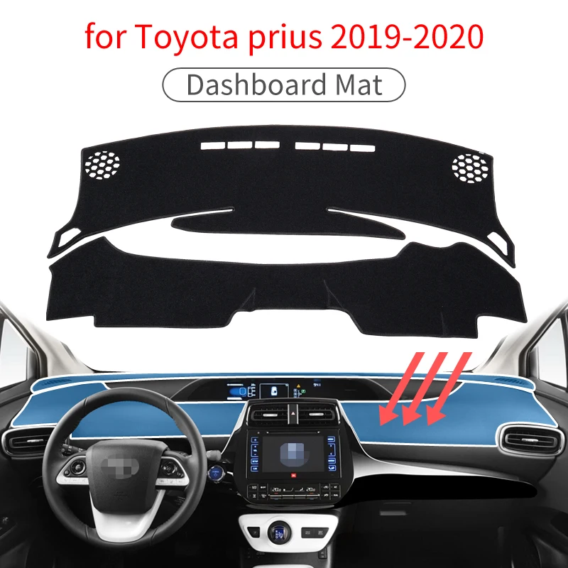 Противоскользящий коврик Smabee для Toyota Prius 2016 ~ 2019 серии ZVW30 50 накладка на приборную