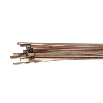 

20PCS Welding Wire Refrigerator Air Conditioning Copper Tube Welding Phosphor Copper Welding Rod Flat Wire