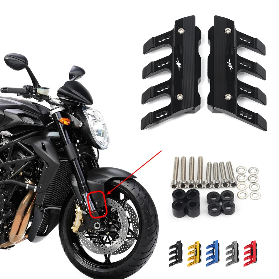 

Брызговик для мотоцикла MV Agusta brutale 920 BRUTALE920 CNC, аксессуары, Боковой защитный блок, переднее крыло, противоударный слайдер
