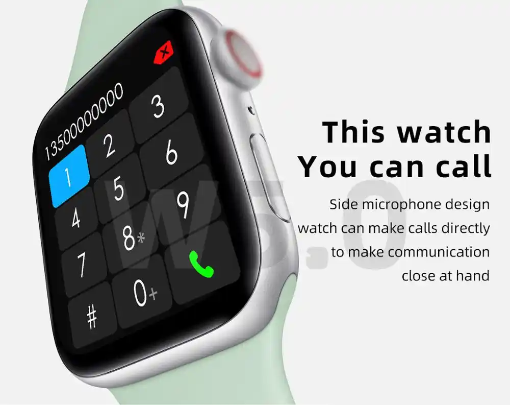 bluetooth wrist watch with incoming call indicator