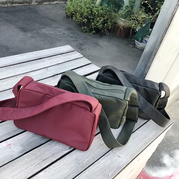 

New Style Shoulder Bag WOMEN'S Bag Light Waterproof Nylon Bag Shoulder Cloth Bag Women's Cross-body Bag Sling Bag Oxford Cloth
