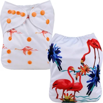 

New Arrival Baby Cloth nappies With Microfiber Insert Positioned Digital Pocket Diaper Reusable Cloth diapers
