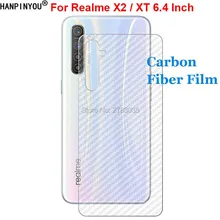 Для Realme XT/X2 6," прочная 3D защитная пленка из углеродного волокна с защитой от отпечатков пальцев(не закаленное стекло