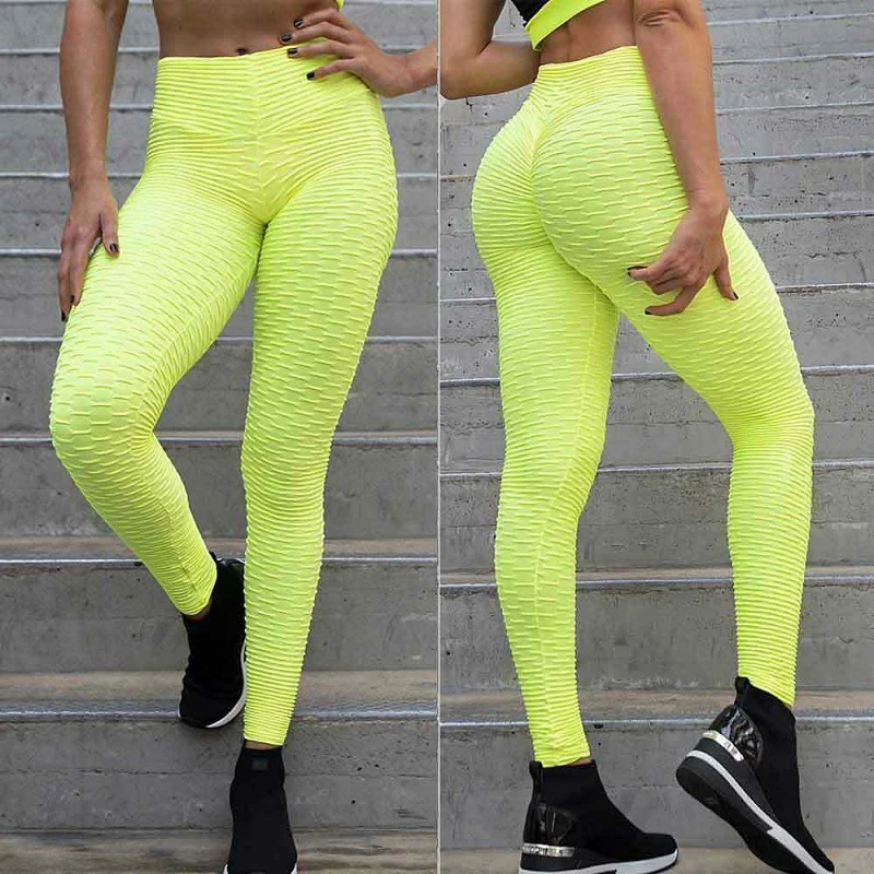 Plu Size Scrunch Leggings Women Black Anti-Cellulite Leggin High Waist Fitness Leggings Bodybuilding Jeggings Women Pants XS-4XL thigh highs