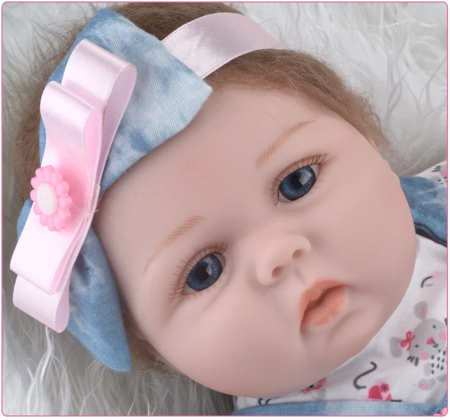 Reborn Baby Doll 55 см Реалистичная ручная работа открытые глаза Реалистичная Детская кукла игрушка Этническая кукла для детей день рождения рождественские подарки