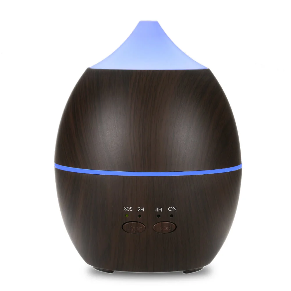 Portable 300ml Essential Oil Aroma Diffuser Ultrasonic Humidifier Air Aromatherapy Atomizer LED Lights for Home Office Study