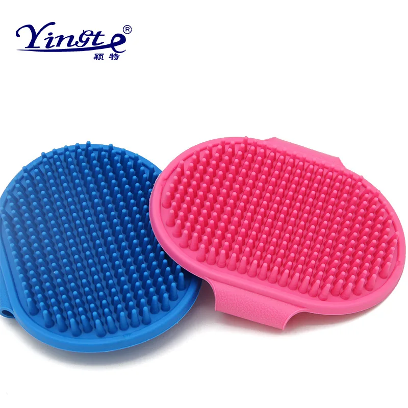 Pet Bath Brushes Dog Cat Brush Pet Massage Comb Rubber Glove Hair Fur Remover Grooming Tools Pet Dogs Cats Products Supplies