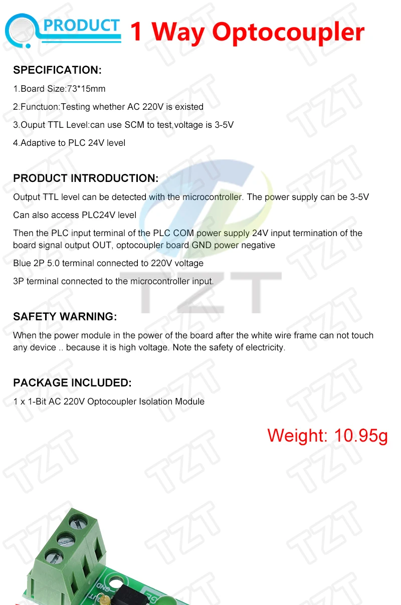 PC817 1 2 4 8 Kanal Optokoppler Isolationsplatine Spannungswandler Adaptermodul 3.6-30V Treiber Photoelektrisch Isoliertes Modul – Detail 2