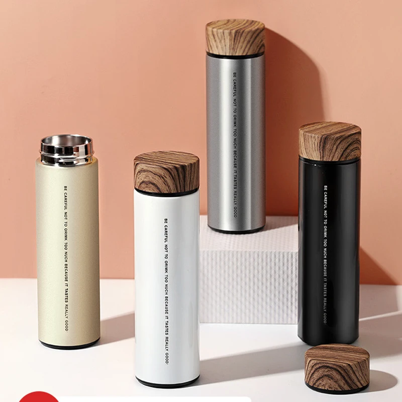 450 мл портативная двойная Термокружка из нержавеющей стали термос для кофе и чая