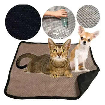 

Pet Dogs Cats Washable Diaper Mat Pad Bed Urine Absorbent Environment Protect Diaper Waterproof Reusable Training Car Seat Cover