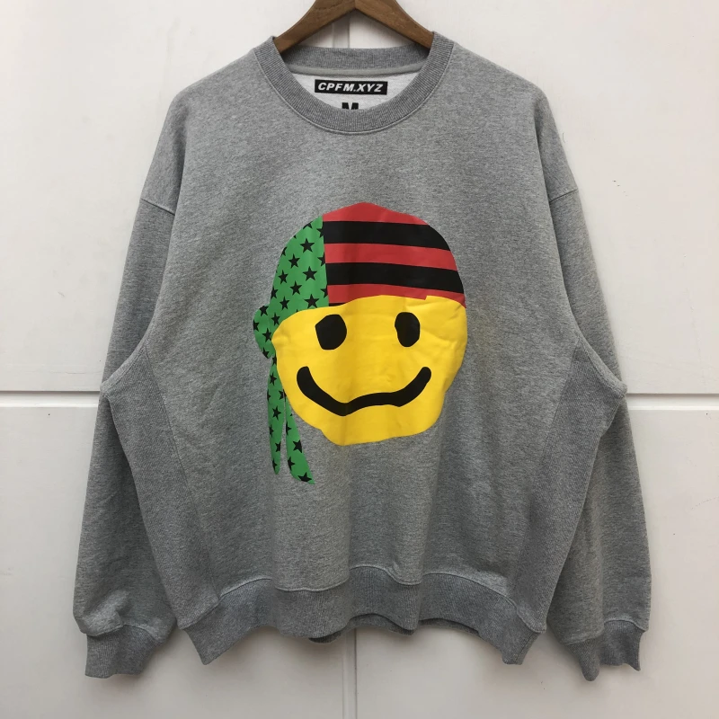 

Autumn Winter CPFM.XYZ Sweatshirts Men Women High Quality Plus Thick Velvet Pullover Kanye West Casual Hoodies