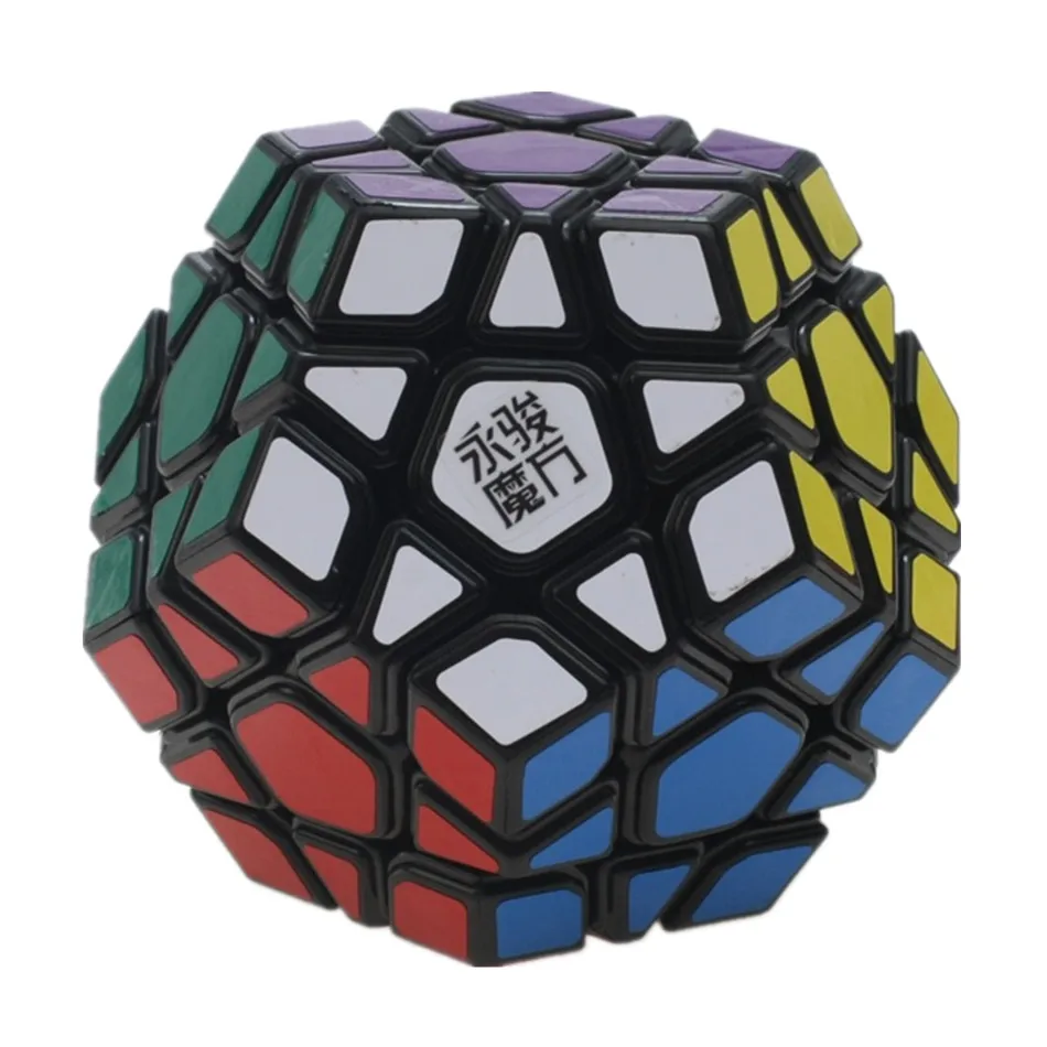YongJun YJ YUHU 3x3x3 магический куб-мегаминкс Додекаэдр скоростные кубики головоломки игрушки для детей-цветные профессиональные