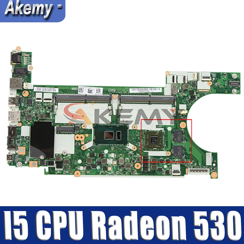 Akemy для нового Lenovo Thinkpad L480 L580 ноутбук материнская плата EL480 EL580 NM-B461 процессор I5