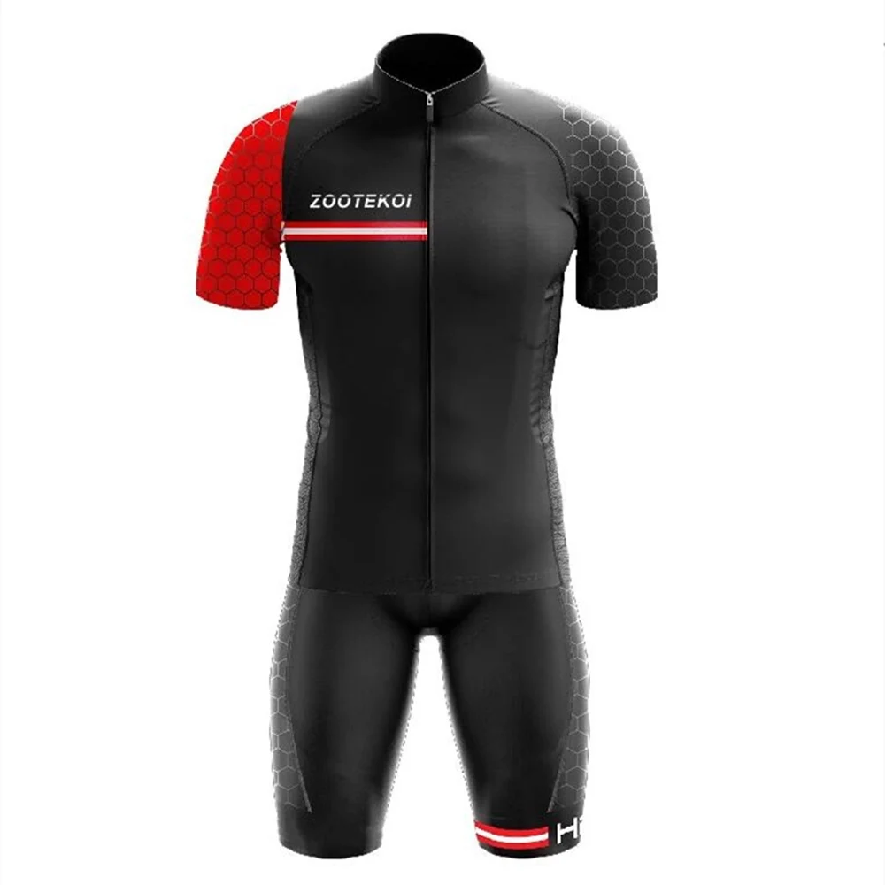 Летний комплект Джерси для велоспорта 2020 zootekoi с коротким рукавом набор Maillot Ropa