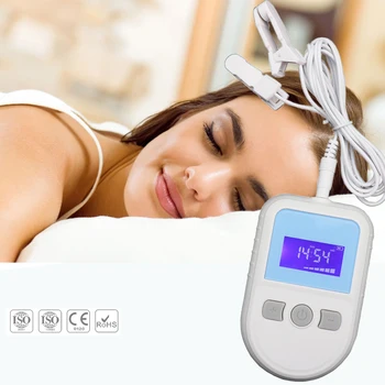 

New CES Therapy Transcranial Micro-current Stimulator Sleep Aid Device Cure Insomnia Anxiety Sleeplessness Treatment Device