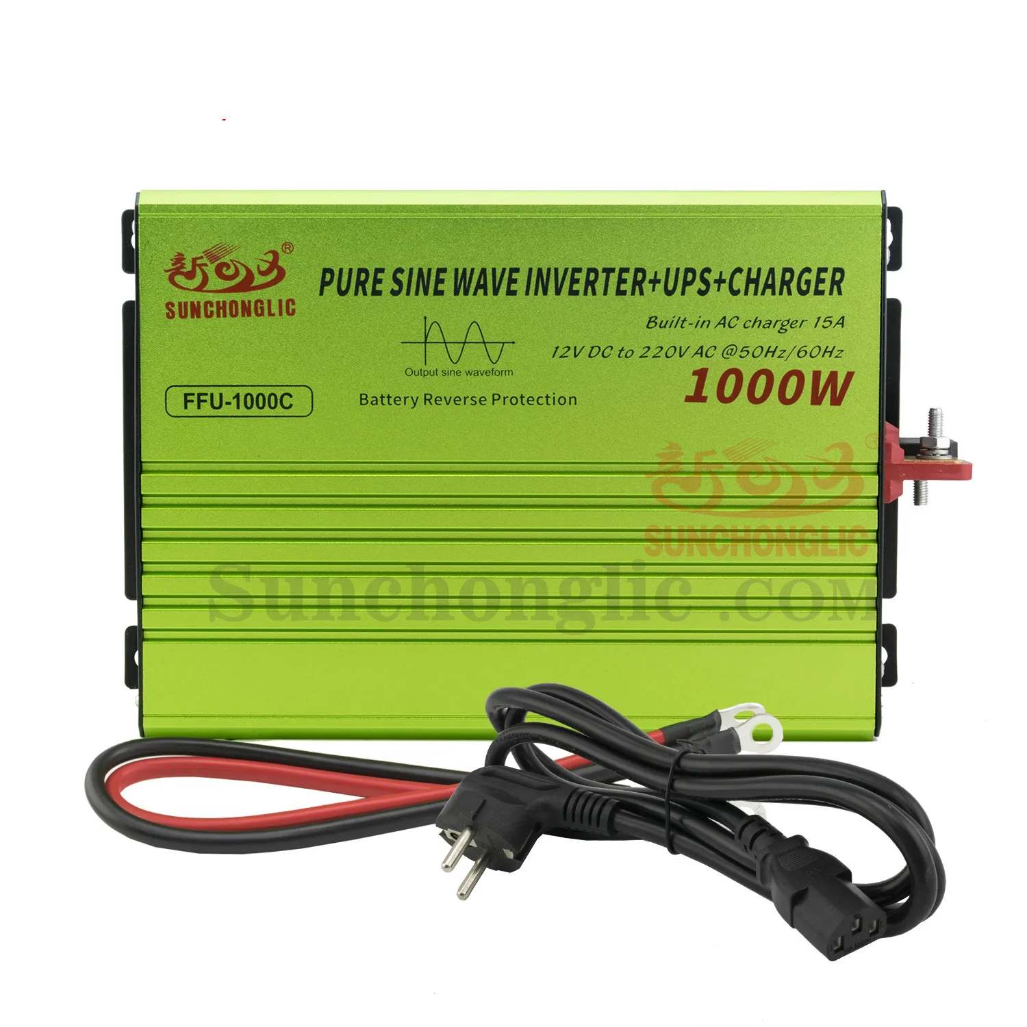 

Sunchonglic 1000w Pure Sine Wave Power Inverter with UPS Charger.
